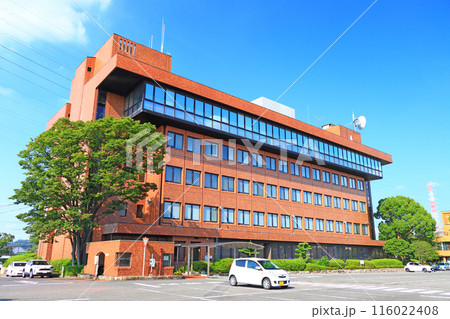 愛知県日進市、日進市役所の風景 愛知県日進市、日進市役所の風景 116022408