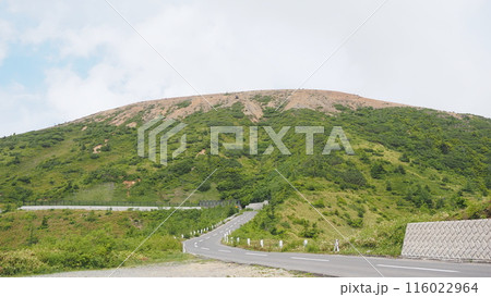 一見穏やかに見える白根山 116022964