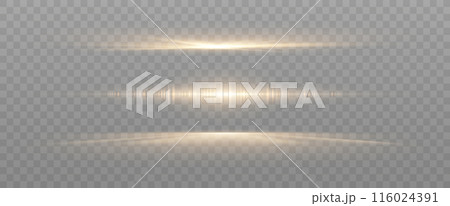 Set of Shine glowing stars. Vector Golden Sparks isolated. 116024391