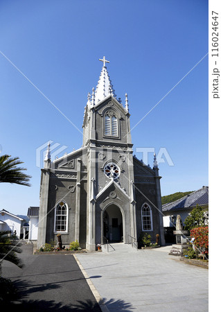 青空と崎津教会 116024647