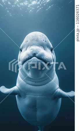 A Beluga smiling at the camera, blue background, swimming in the deep sea mobile smartphone wallpaper lockscreen background A Beluga smiling at the camera, blue background, swimming in the deep sea mobile smartphone wallpaper lockscreen background 116026371