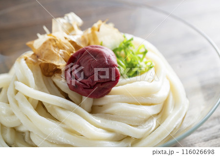 冷やしぶっかけうどん　梅干し 116026698