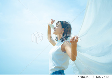 健やかな女性ポートレート 健やかな女性ポートレート 116027378