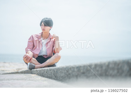 若者のポートレート 116027502