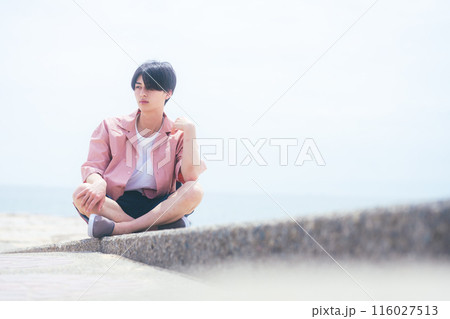 若者のポートレート 116027513