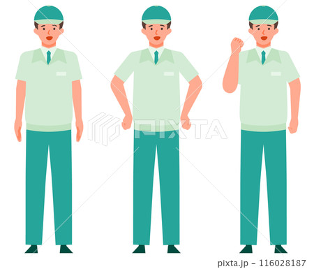 配送業の男性の問題解決のイラスト　問題解決 116028187