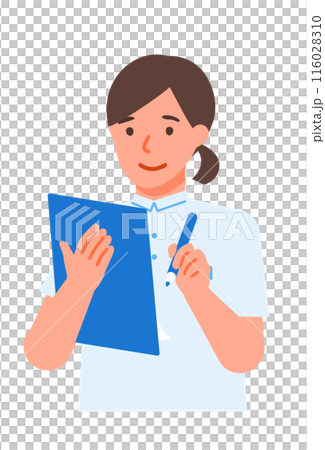 介護施設で働く女性の問題解決のイラスト 手書き 介護施設で働く女性の問題解決のイラスト 手書き 116028310