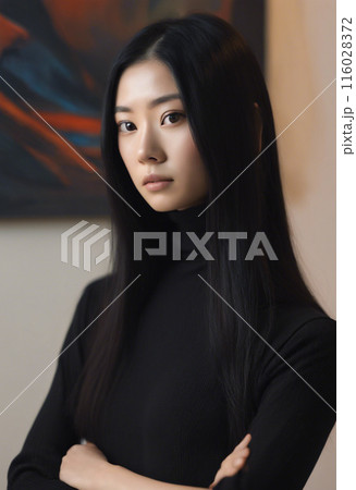 モダンアートと女性のポートレート4 モダンアートと女性のポートレート4 116028372