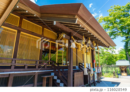 仙台市青葉区桜ヶ丘公園　櫻岡大神宮　拝殿（伊達政宗が創建した神社） 116028549