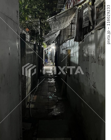 廃墟の路地裏 116029233