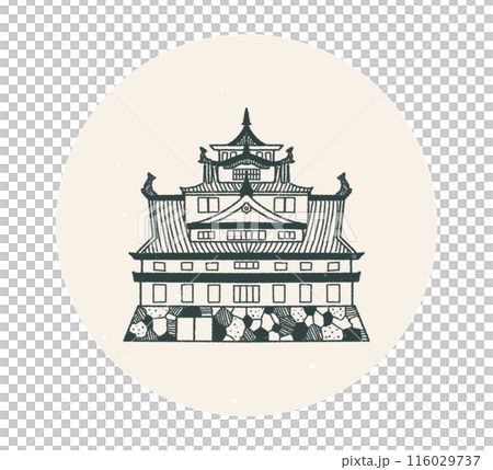 Illustration of Okayama Castle, Okayama Prefecture 116029737