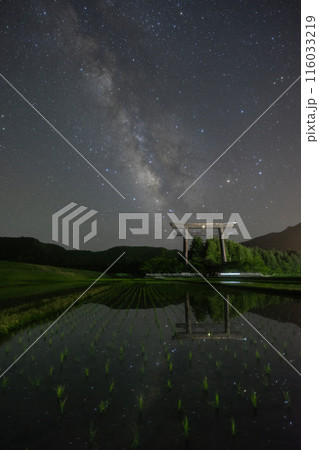 大斎原に架かる天の川 大斎原に架かる天の川 116033219