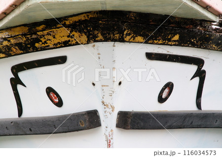 一本釣り漁船の顔 116034573