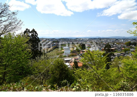 横手公園展望台からの風景 116035886