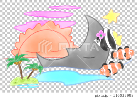 太陽と三日月が出会う夏 太陽と三日月が出会う夏 116035998