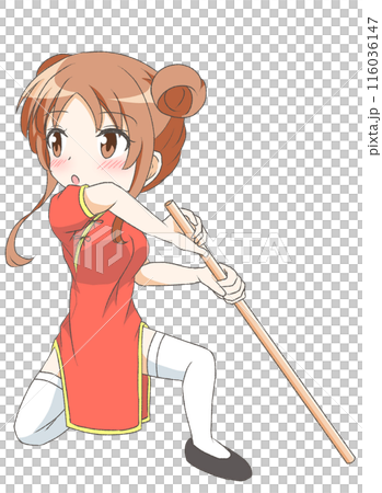 Girl in Chinese dress 4 Girl in Chinese dress 4 116036147