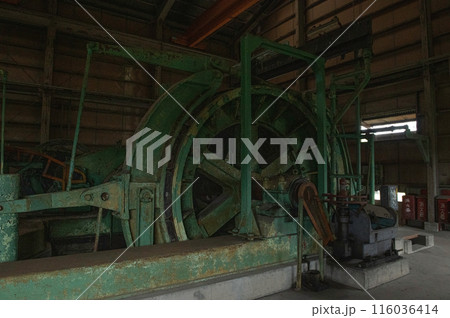 三池炭鉱三川坑「第一巻揚機室跡」 三池炭鉱三川坑「第一巻揚機室跡」 116036414