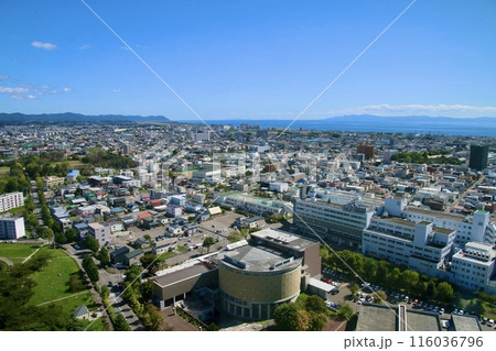 五稜郭タワーからの眺め・南方面（北海道・函館市） 116036796