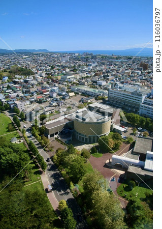 五稜郭タワーからの眺め・南方面（北海道・函館市） 116036797