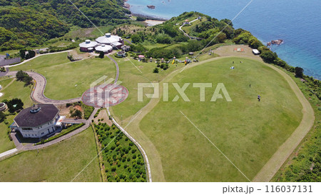 鷹島モンゴル村のドローン空撮 鷹島モンゴル村のドローン空撮 116037131