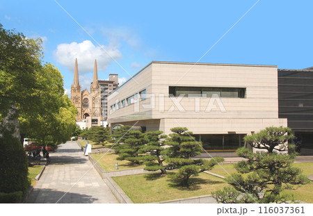 福山市市街地にあるふくやま美術館とホーリーザイオンズパークセントヴァレンタイン 福山市市街地にあるふくやま美術館とホーリーザイオンズパークセントヴァレンタイン 116037361