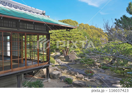 【琴ノ浦温山荘園 (主屋)】 和歌山県海南市船尾 【琴ノ浦温山荘園 (主屋)】 和歌山県海南市船尾 116037423