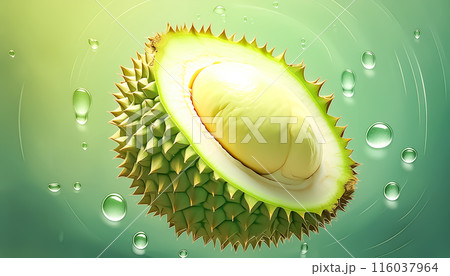 CGイラスト ドリアンのイメージイラスト CGイラスト ドリアンのイメージイラスト 116037964