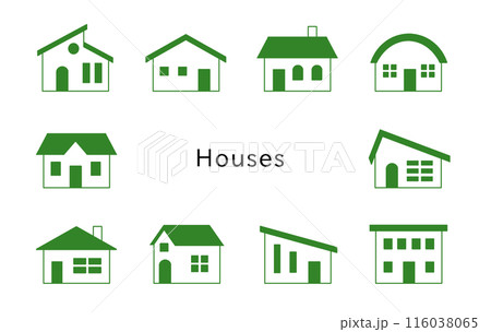 Houses グリーンの色んな家 Houses グリーンの色んな家 116038065