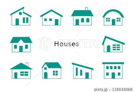 Houses ターコイズの色んな家 Houses ターコイズの色んな家 116038066