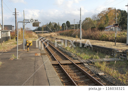 山越駅　JR山越駅　やまこし　Yamakoshi　H55　函館本線 116038321
