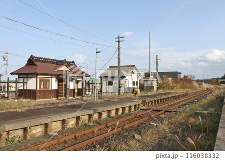 山越駅　JR山越駅　やまこし　Yamakoshi　H55　函館本線 116038332