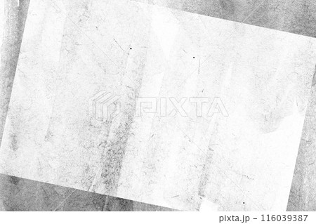 ザラザラの背景素材　モノクロ背景テクスチャ 116039387