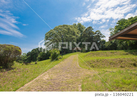 鞍手町・剣岳の山頂の眺め 鞍手町・剣岳の山頂の眺め 116040221