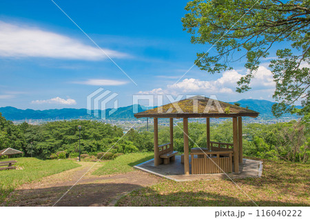 鞍手町・剣岳の山頂の眺め 116040222