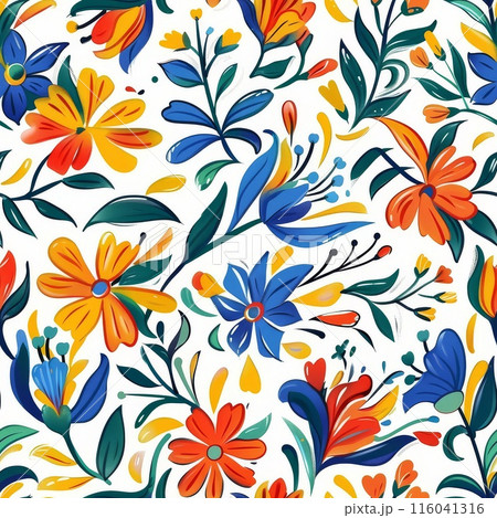 Floral Fusion Creates Masterpiece of Color 116041316