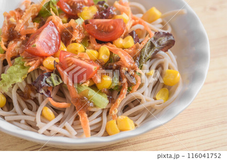 夏の味覚 蕎麦サラダ 夏の味覚 蕎麦サラダ 116041752