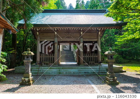 真山神社：神門（仁王門） 116043330