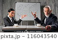 AI生成｜会議・ミーティング・議論イメージ｜オフィスイメージ 116043540