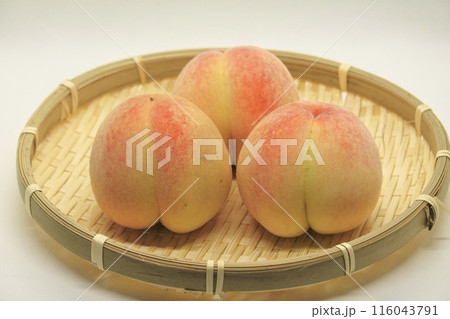 桃 長田の桃 桃 長田の桃 116043791