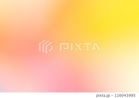 オレンジ・うす赤色のふんわりな背景 116043995