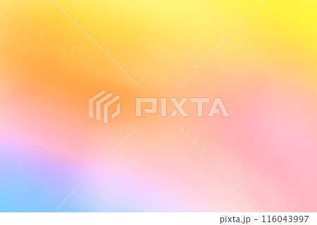 カラフルでファンタジー　ふんわりとした背景 116043997