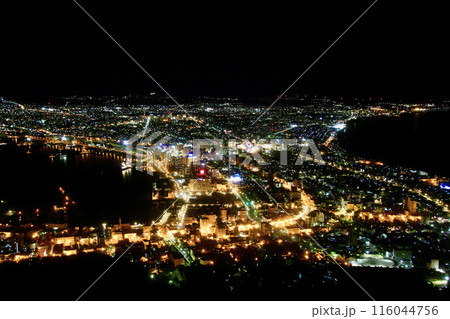 函館山からの眺望・夜景(北海道・函館市) 函館山からの眺望・夜景(北海道・函館市) 116044756