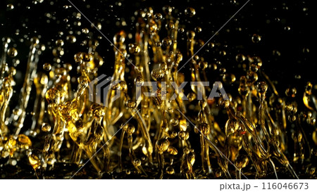 Abstract Oil Waves Splashing. Abstract Oil Waves Splashing. 116046673