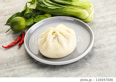 Chinese steamed bun Dim sum 116047886
