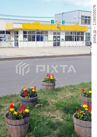 森駅　JR森駅　もり　Mori　H62　函館本線　いかめし 116050076