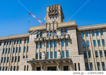 京都市中京区 価値ある近代建築の京都市役所本庁舎 京都市中京区 価値ある近代建築の京都市役所本庁舎 116052969