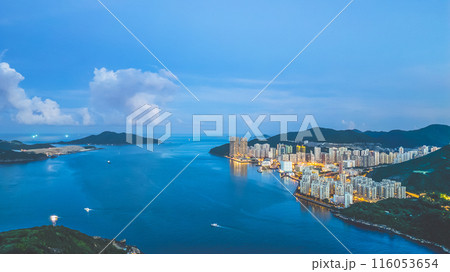 June 28 2024 the costline Tathong Channel at hong kong June 28 2024 the costline Tathong Channel at hong kong 116053654