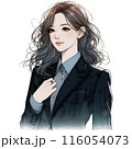 スーツを着た真面目そうな女性17 116054073