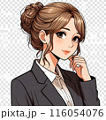 スーツを着た真面目そうな女性13 116054076