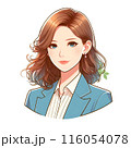 スーツを着た真面目そうな女性14 116054078